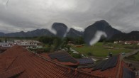Archiv Foto Webcam Füssen: Ausblick vom Hotel Sommer 09:00