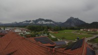 Archiv Foto Webcam Füssen: Ausblick vom Hotel Sommer 13:00
