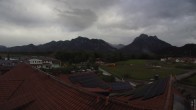 Archiv Foto Webcam Füssen: Ausblick vom Hotel Sommer 17:00