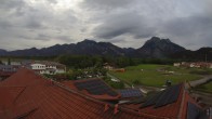 Archiv Foto Webcam Füssen: Ausblick vom Hotel Sommer 05:00