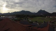 Archiv Foto Webcam Füssen: Ausblick vom Hotel Sommer 06:00