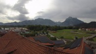 Archiv Foto Webcam Füssen: Ausblick vom Hotel Sommer 07:00