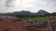 Archiv Foto Webcam Füssen: Ausblick vom Hotel Sommer 09:00