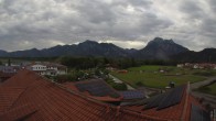 Archiv Foto Webcam Füssen: Ausblick vom Hotel Sommer 05:00