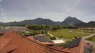 Archived image Webcam View from the Hotel Sommer (Allgäu) 11:00
