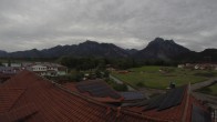 Archiv Foto Webcam Füssen: Ausblick vom Hotel Sommer 09:00