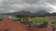 Archiv Foto Webcam Füssen: Ausblick vom Hotel Sommer 09:00