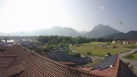 Archiv Foto Webcam Füssen: Ausblick vom Hotel Sommer 07:00