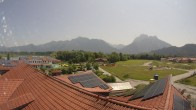 Archiv Foto Webcam Füssen: Ausblick vom Hotel Sommer 11:00