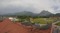 Archiv Foto Webcam Füssen: Ausblick vom Hotel Sommer 15:00