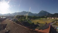 Archiv Foto Webcam Füssen: Ausblick vom Hotel Sommer 06:00