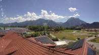 Archiv Foto Webcam Füssen: Ausblick vom Hotel Sommer 11:00