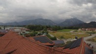 Archiv Foto Webcam Füssen: Ausblick vom Hotel Sommer 13:00