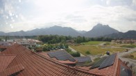 Archiv Foto Webcam Füssen: Ausblick vom Hotel Sommer 09:00