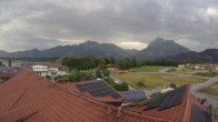 Archiv Foto Webcam Füssen: Ausblick vom Hotel Sommer 05:00
