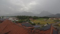 Archiv Foto Webcam Füssen: Ausblick vom Hotel Sommer 09:00