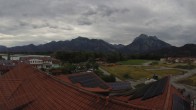 Archiv Foto Webcam Füssen: Ausblick vom Hotel Sommer 15:00