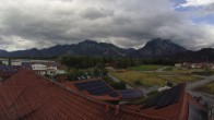 Archiv Foto Webcam Füssen: Ausblick vom Hotel Sommer 15:00