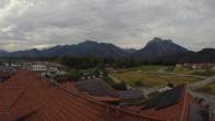 Archiv Foto Webcam Füssen: Ausblick vom Hotel Sommer 07:00