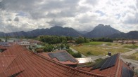 Archiv Foto Webcam Füssen: Ausblick vom Hotel Sommer 11:00