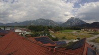 Archiv Foto Webcam Füssen: Ausblick vom Hotel Sommer 15:00