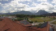 Archiv Foto Webcam Füssen: Ausblick vom Hotel Sommer 11:00