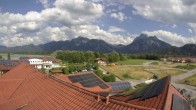 Archiv Foto Webcam Füssen: Ausblick vom Hotel Sommer 15:00