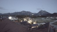 Archiv Foto Webcam Füssen: Ausblick vom Hotel Sommer 21:00