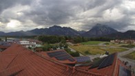 Archiv Foto Webcam Füssen: Ausblick vom Hotel Sommer 05:00