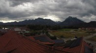 Archiv Foto Webcam Füssen: Ausblick vom Hotel Sommer 07:00