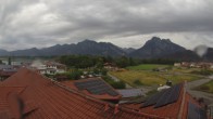Archiv Foto Webcam Füssen: Ausblick vom Hotel Sommer 05:00