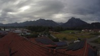 Archiv Foto Webcam Füssen: Ausblick vom Hotel Sommer 06:00