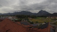 Archiv Foto Webcam Füssen: Ausblick vom Hotel Sommer 07:00