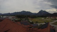 Archiv Foto Webcam Füssen: Ausblick vom Hotel Sommer 15:00