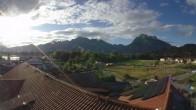 Archiv Foto Webcam Füssen: Ausblick vom Hotel Sommer 06:00