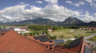 Archiv Foto Webcam Füssen: Ausblick vom Hotel Sommer 15:00