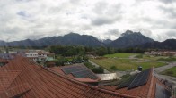 Archiv Foto Webcam Füssen: Ausblick vom Hotel Sommer 11:00
