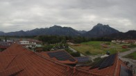 Archiv Foto Webcam Füssen: Ausblick vom Hotel Sommer 11:00