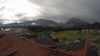 Archiv Foto Webcam Füssen: Ausblick vom Hotel Sommer 07:00