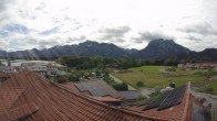 Archiv Foto Webcam Füssen: Ausblick vom Hotel Sommer 09:00