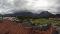 Archiv Foto Webcam Füssen: Ausblick vom Hotel Sommer 11:00