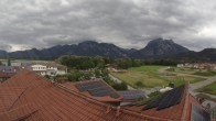 Archiv Foto Webcam Füssen: Ausblick vom Hotel Sommer 15:00