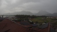 Archiv Foto Webcam Füssen: Ausblick vom Hotel Sommer 05:00