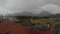 Archiv Foto Webcam Füssen: Ausblick vom Hotel Sommer 15:00