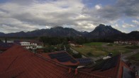 Archiv Foto Webcam Füssen: Ausblick vom Hotel Sommer 17:00