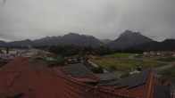 Archiv Foto Webcam Füssen: Ausblick vom Hotel Sommer 05:00