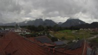 Archiv Foto Webcam Füssen: Ausblick vom Hotel Sommer 07:00