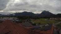 Archiv Foto Webcam Füssen: Ausblick vom Hotel Sommer 07:00