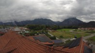 Archiv Foto Webcam Füssen: Ausblick vom Hotel Sommer 09:00