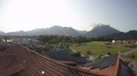 Archiv Foto Webcam Füssen: Ausblick vom Hotel Sommer 07:00